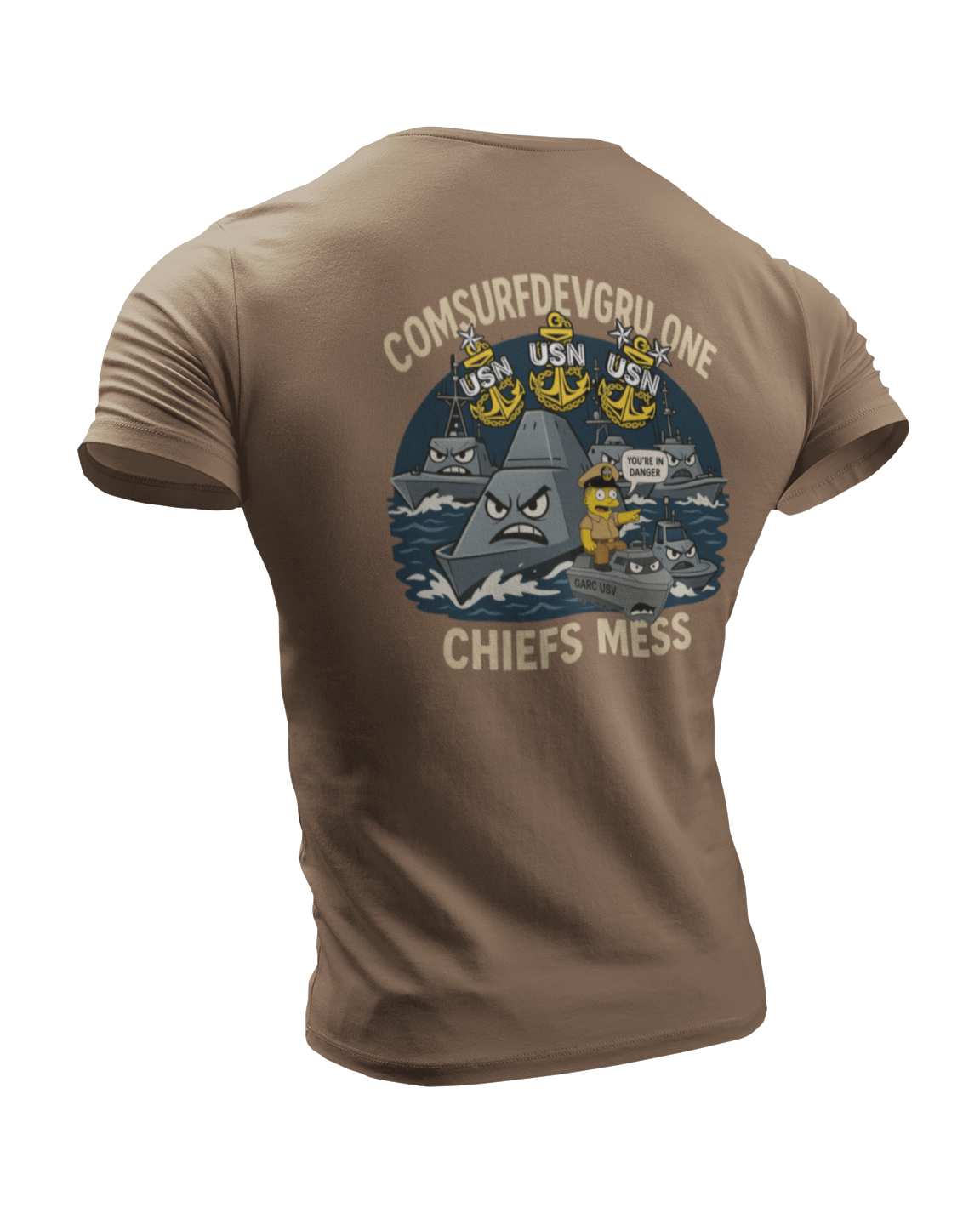 Chiefs Mess Tee / Brown