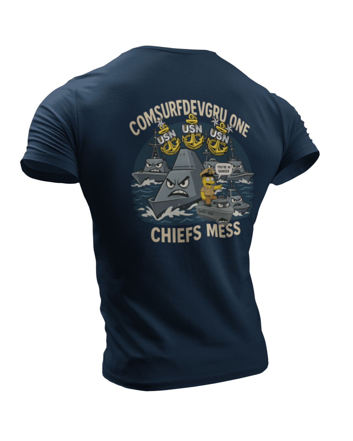 Chiefs Mess Tee / Blue