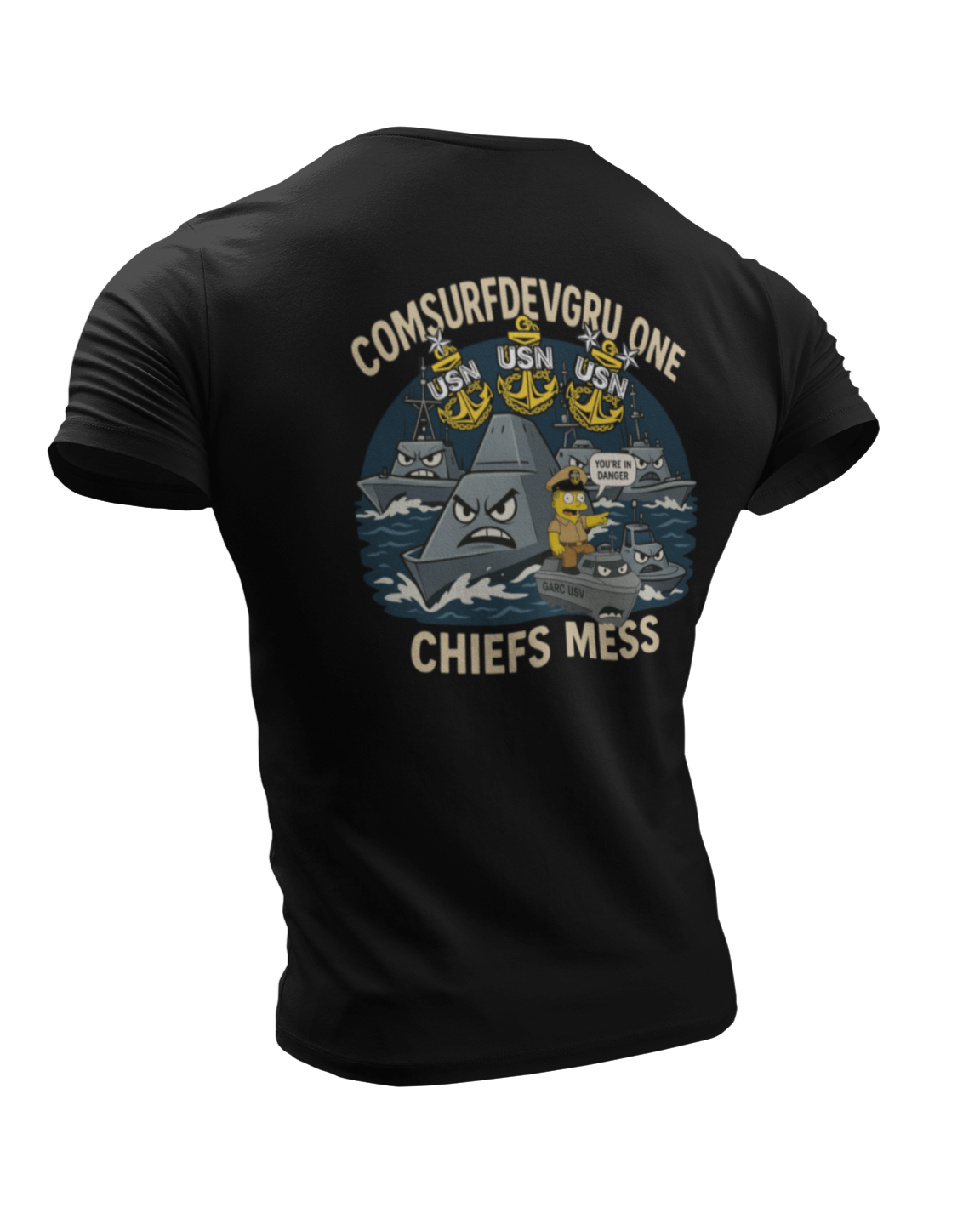 Chiefs Mess Tee / Black