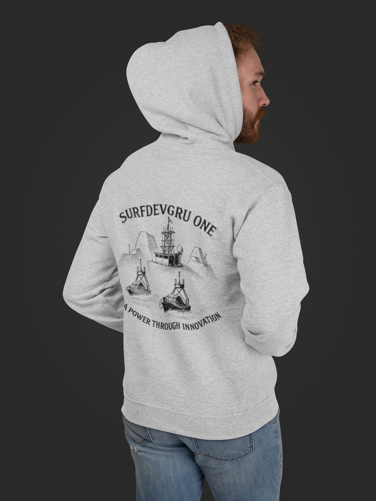 Command Stealth Hoodie / Heather Grey