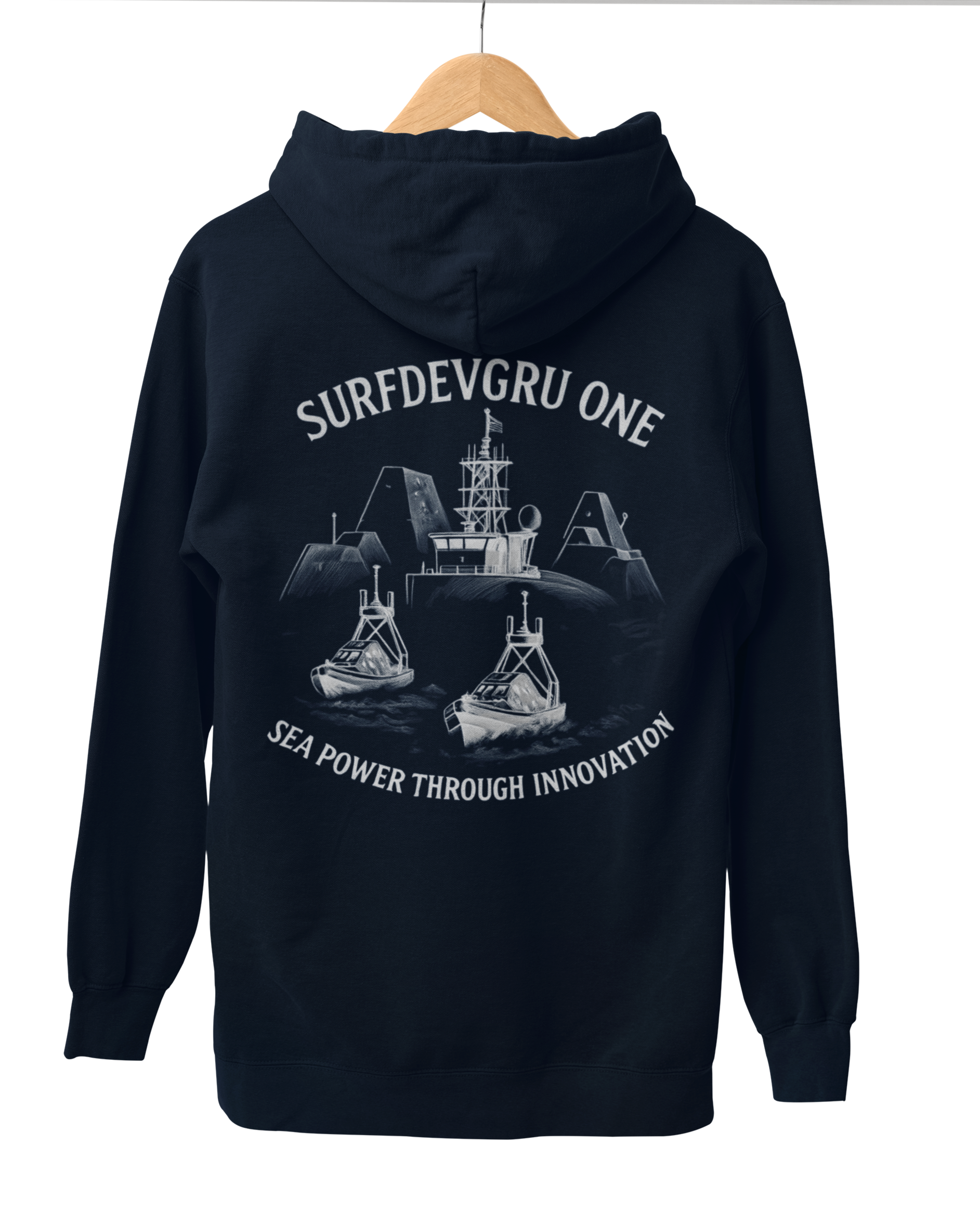 Command Stealth Hoodie / Blue