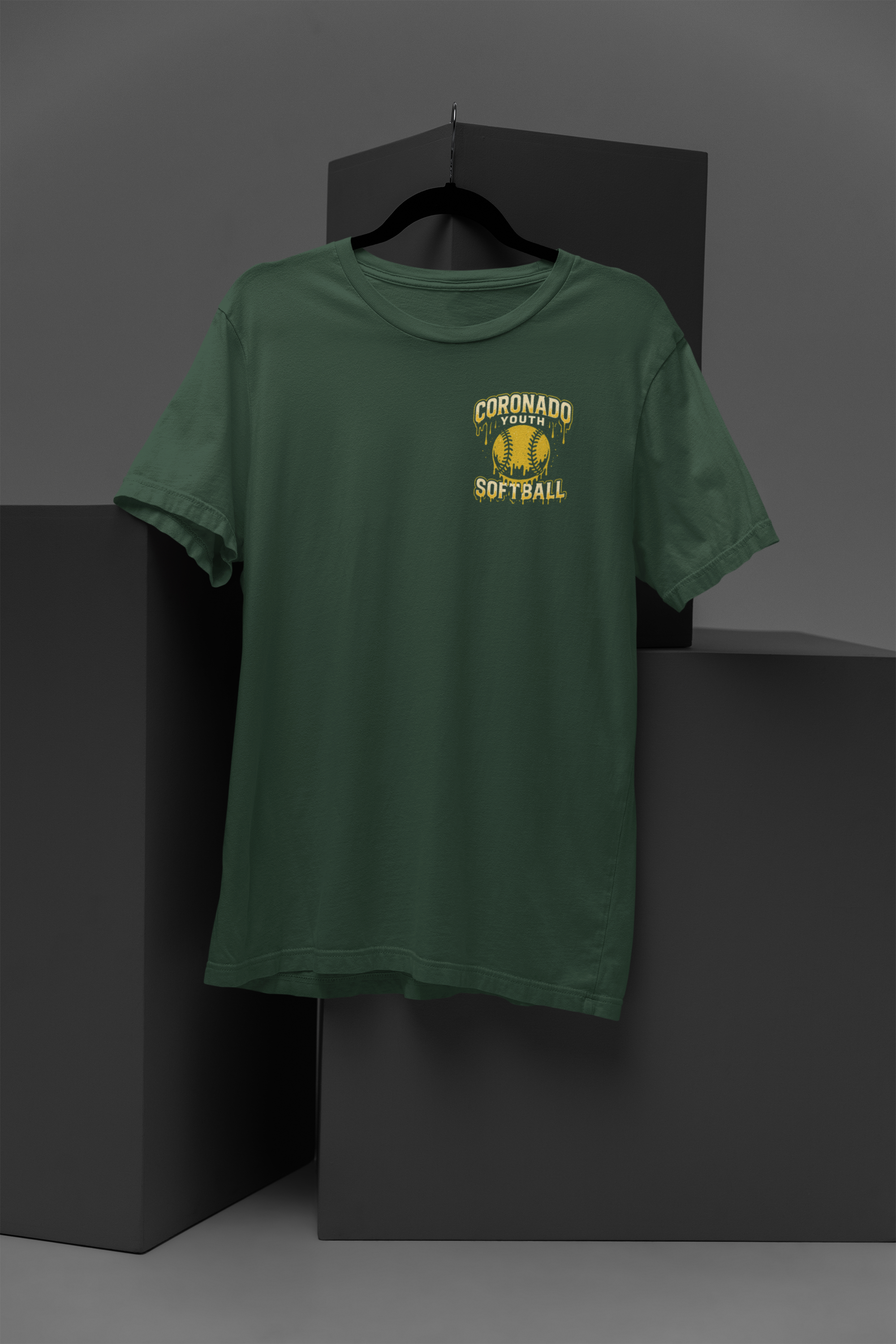 Coronado Youth Softball Drip Tee