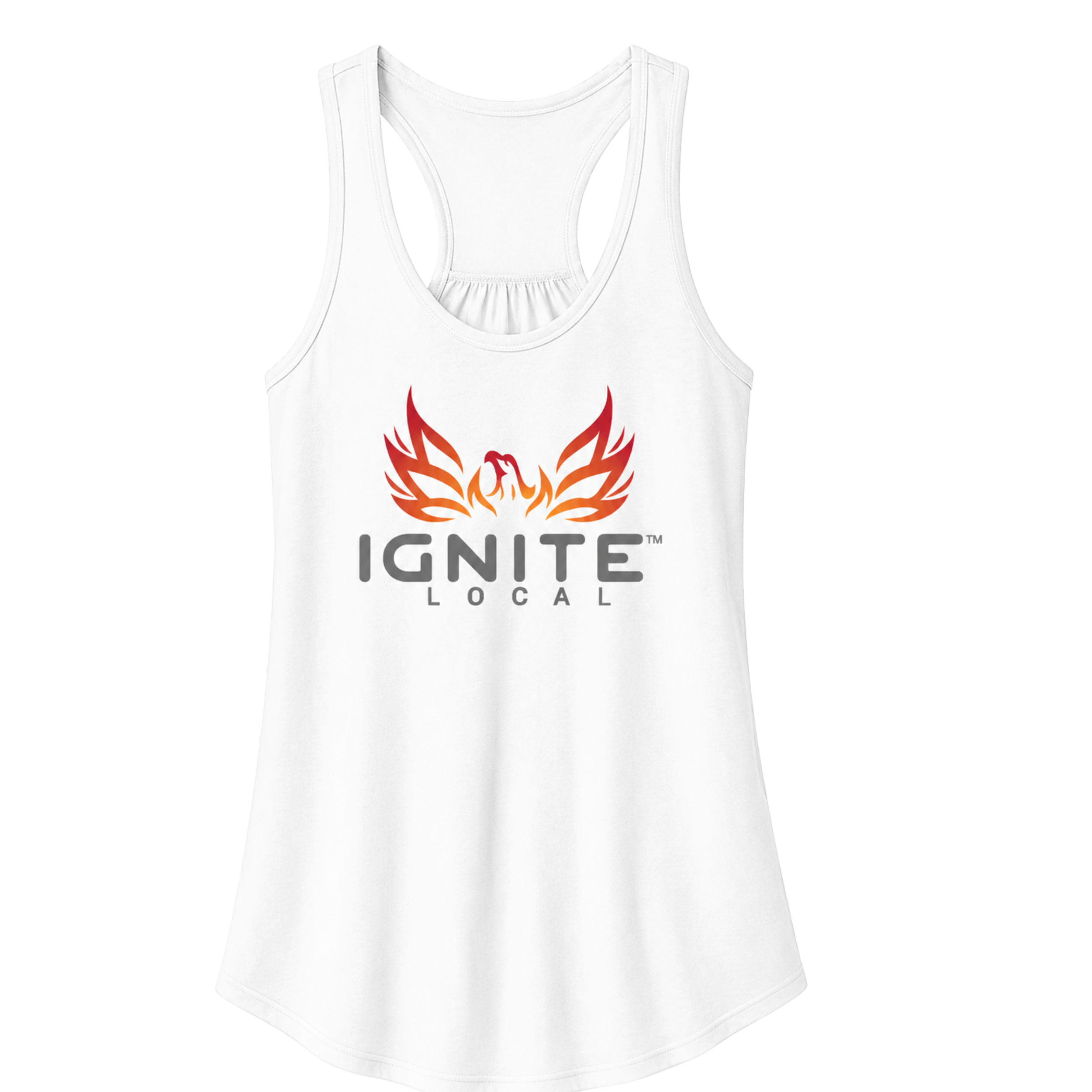 Ignite Women's Flowy Racerback Tank Top