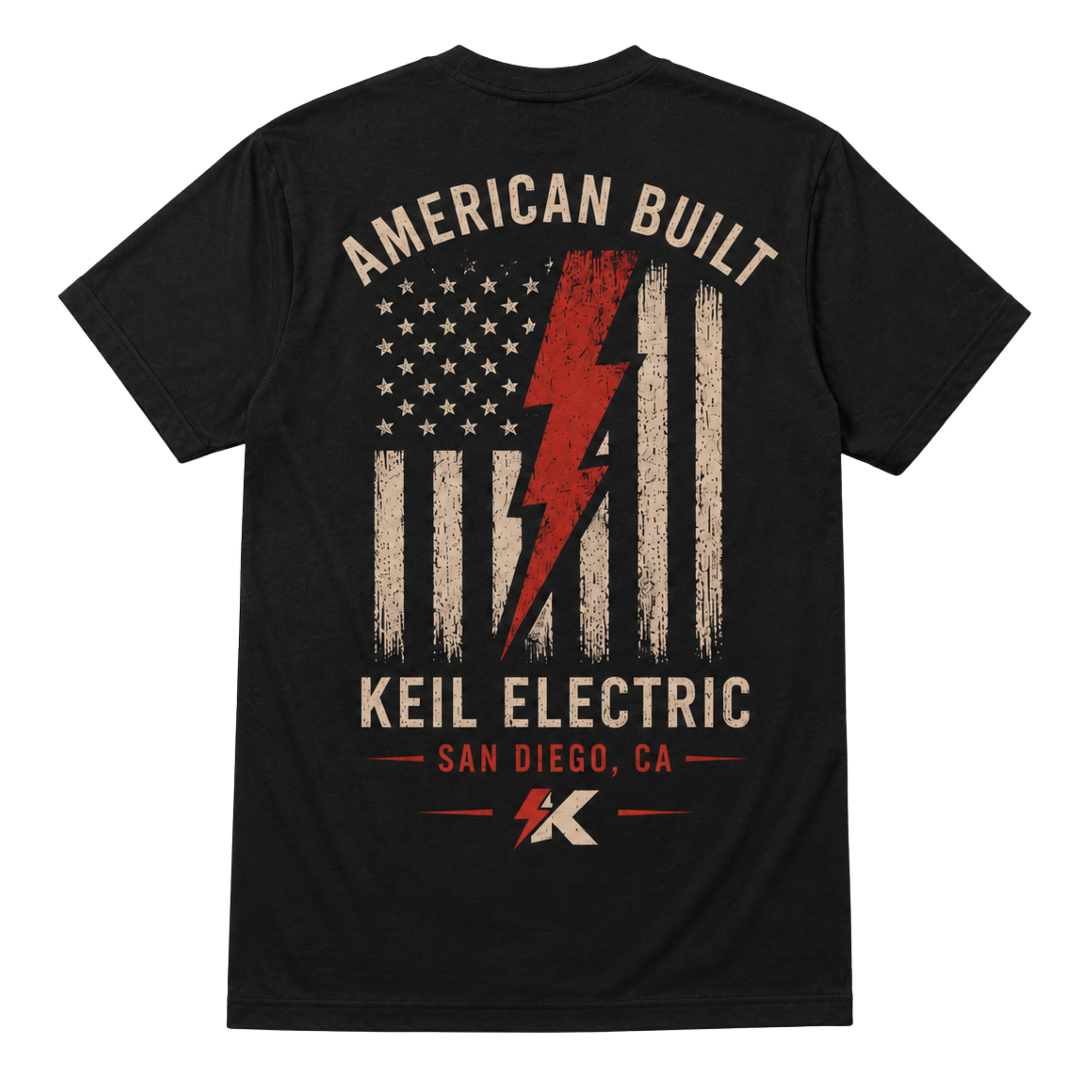 American Built Keil Electric Tee Shirt