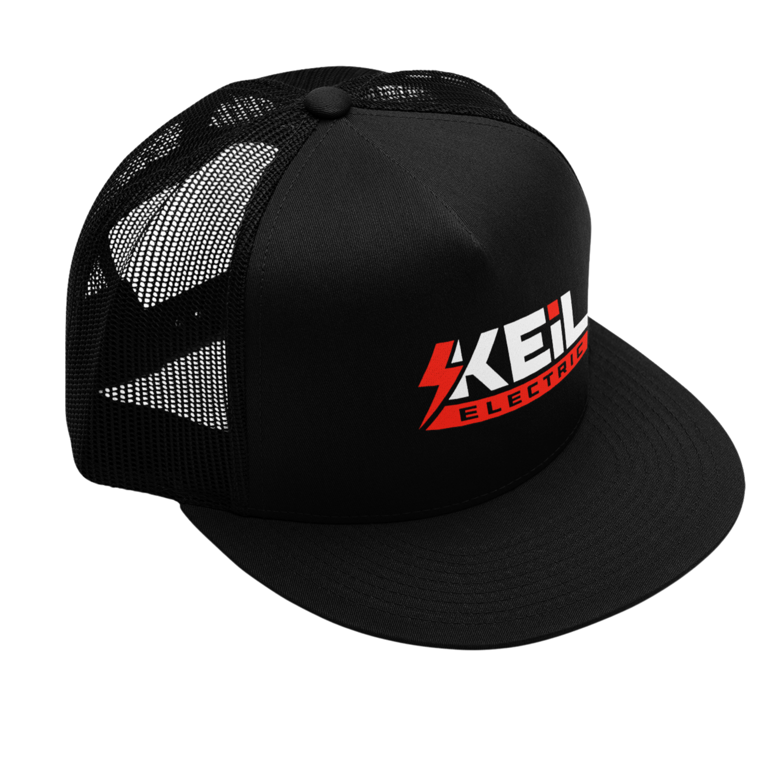 Keil Electric Flatbill Trucker Hat