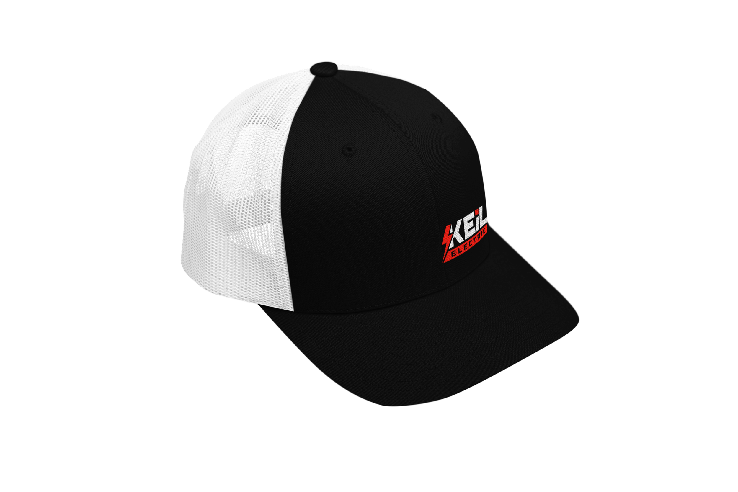 Keil Electric Side Logo Flat Bill Trucker