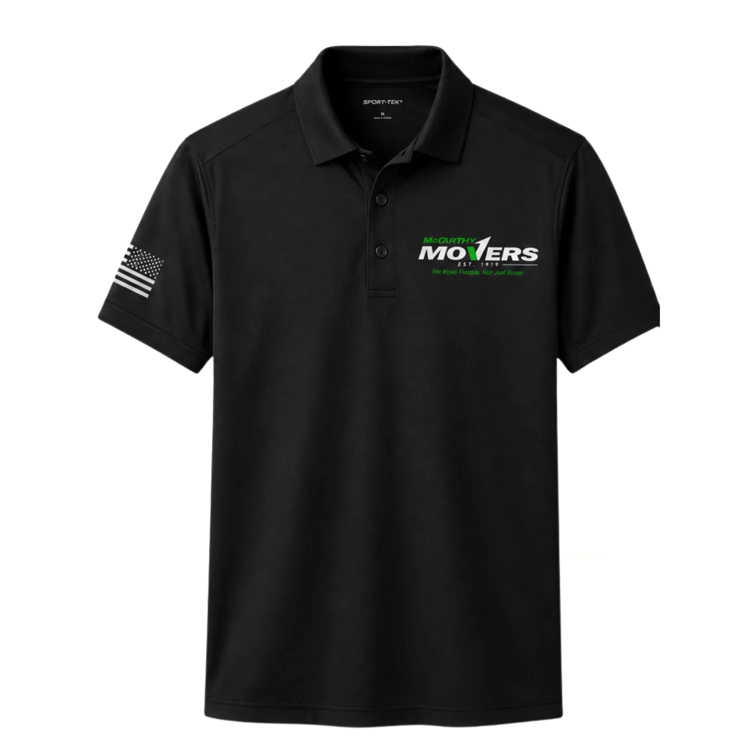 McCarthy Movers Polo, Black