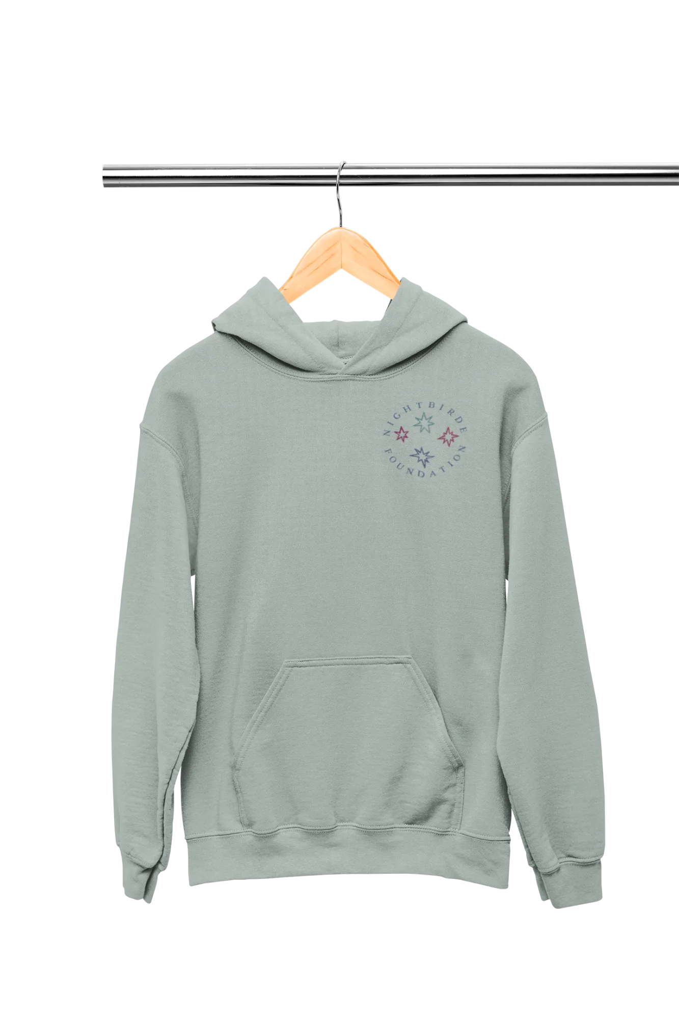 Nightbirde “Don’t You Wanna See What Happens If You Don’t Give Up?” Heavyweight Unisex Pullover Hoodie