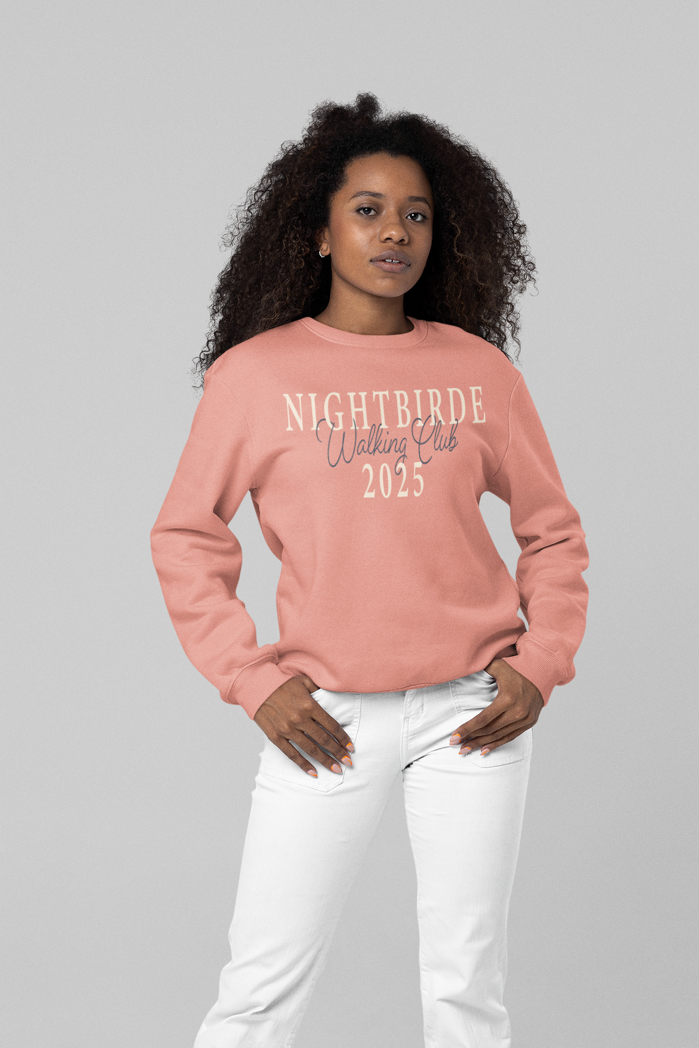 Nightbirde 2025 Walking Club Crew Neck
