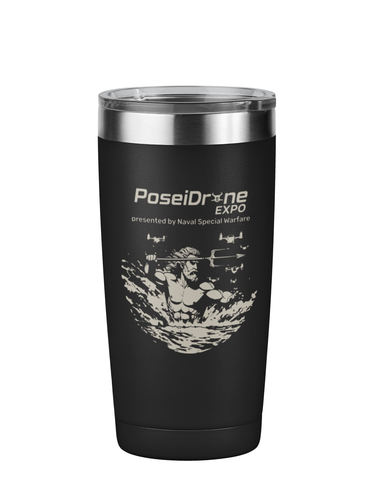 PoseiDrone Expo 20 oz Stainless Steel Tumbler