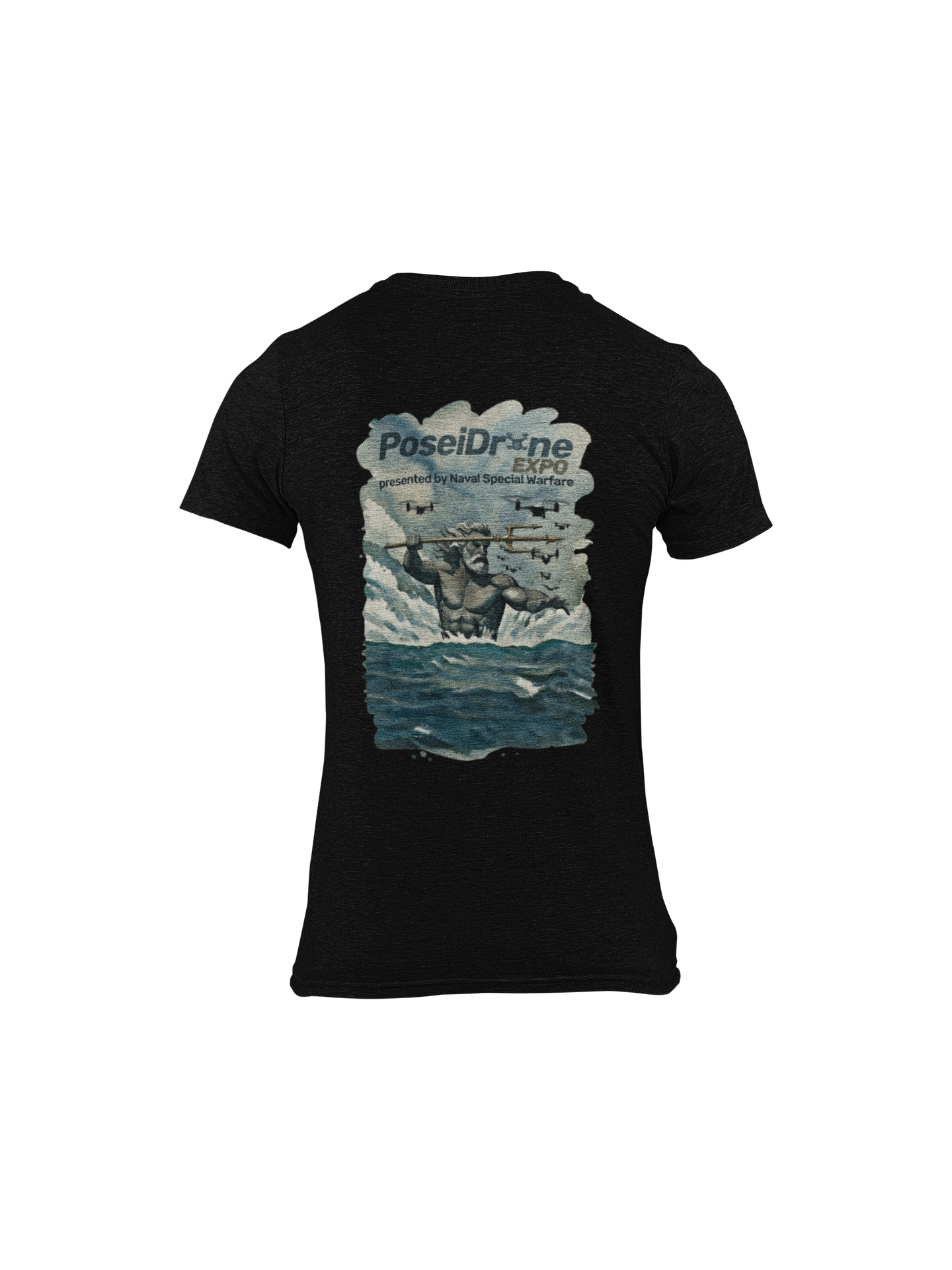 PoseiDrone Full Color Graphic Tee