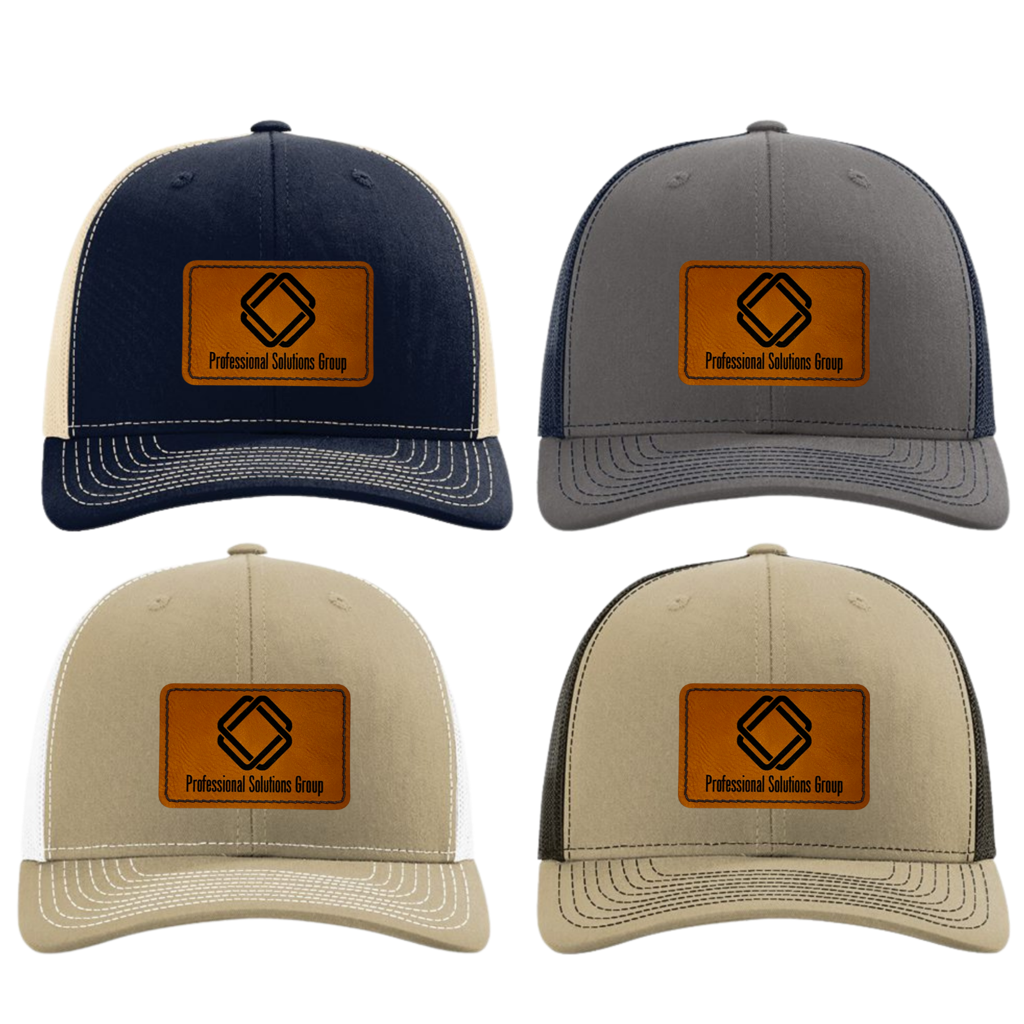 PSG Leather Patch Hat