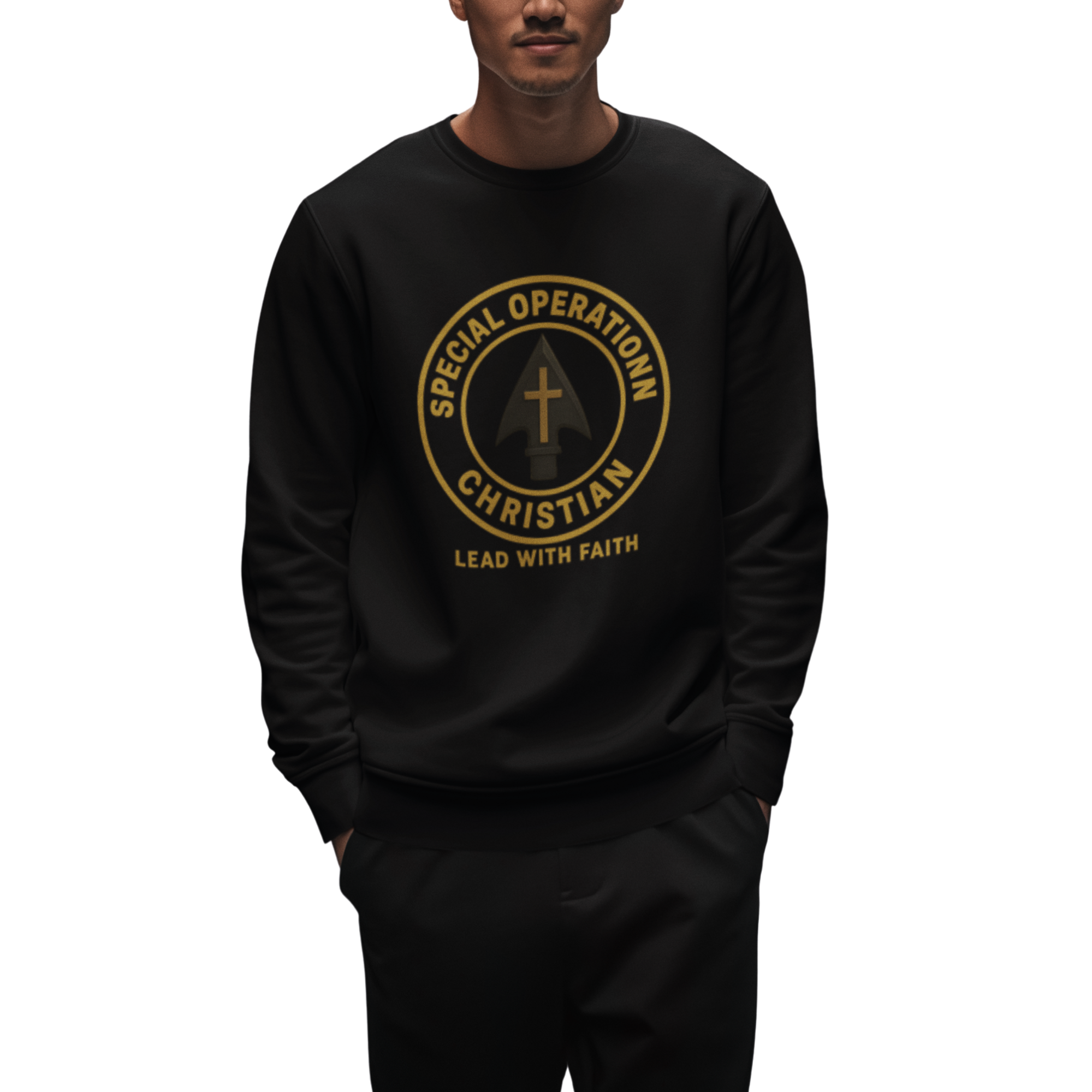 S.O.C. Front Graphic Crewneck Sweatshirt