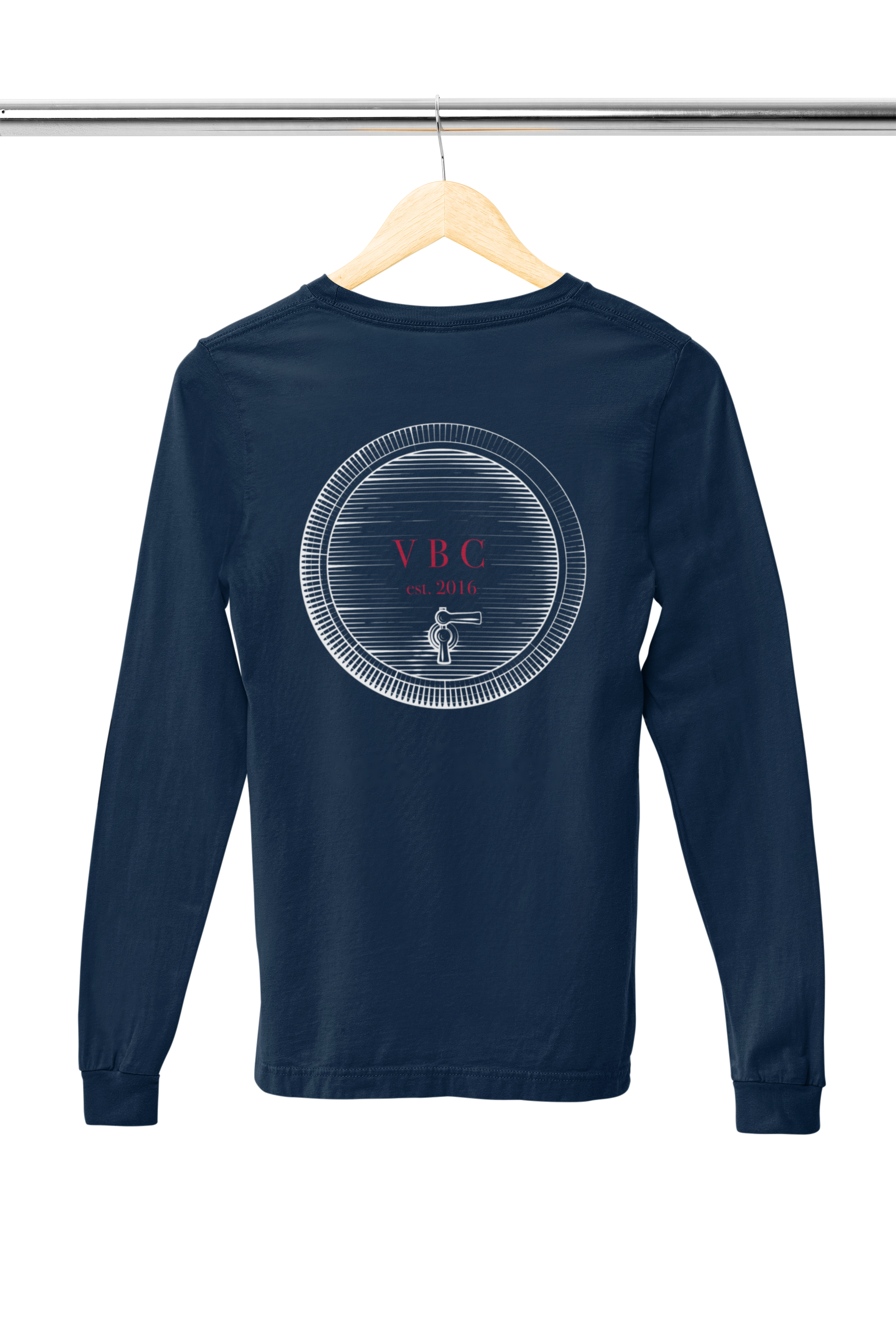 Veterans Beer Club Service Long Sleeve Tee- USCG