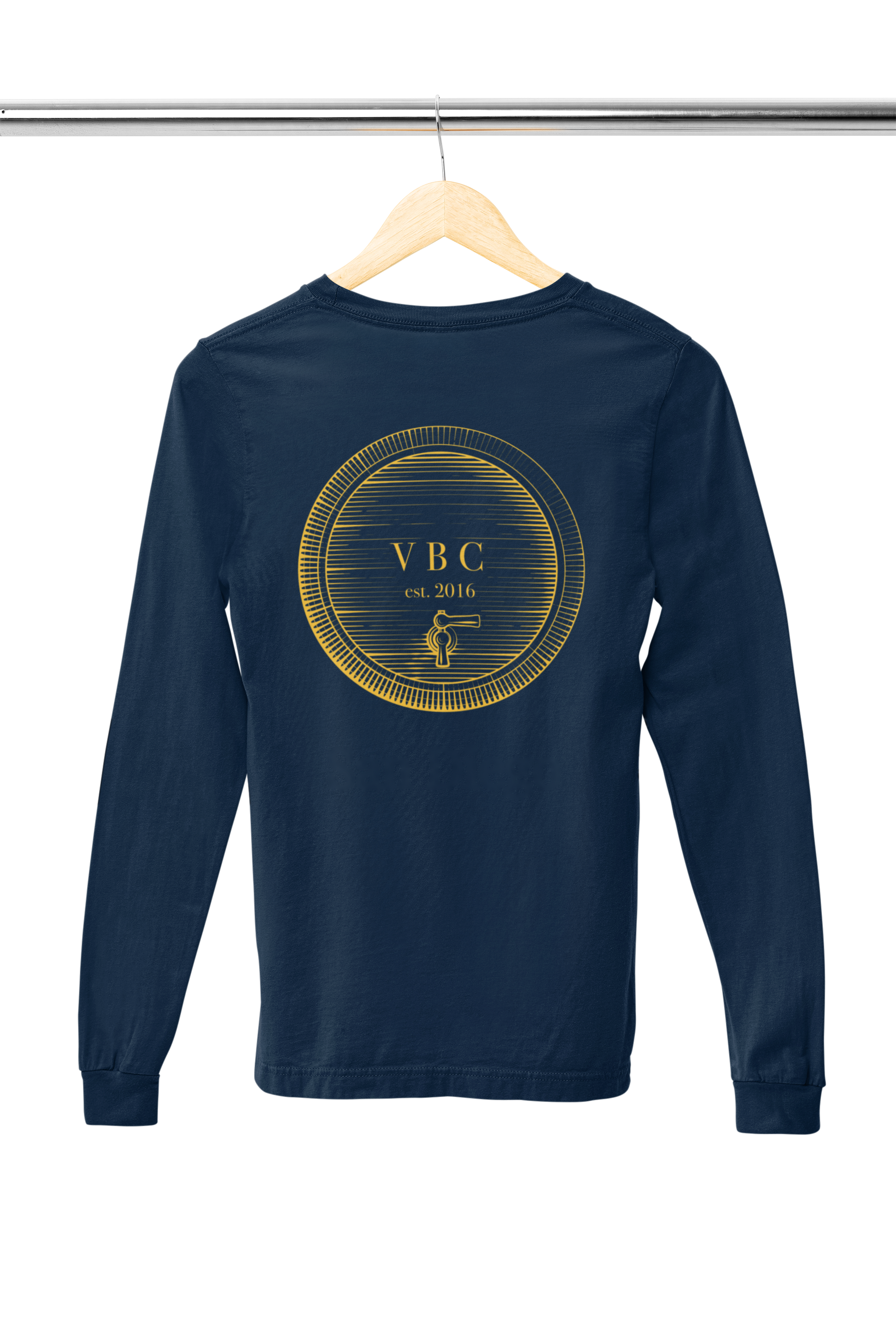 Veterans Beer Club Service Long Sleeve Tee- USN