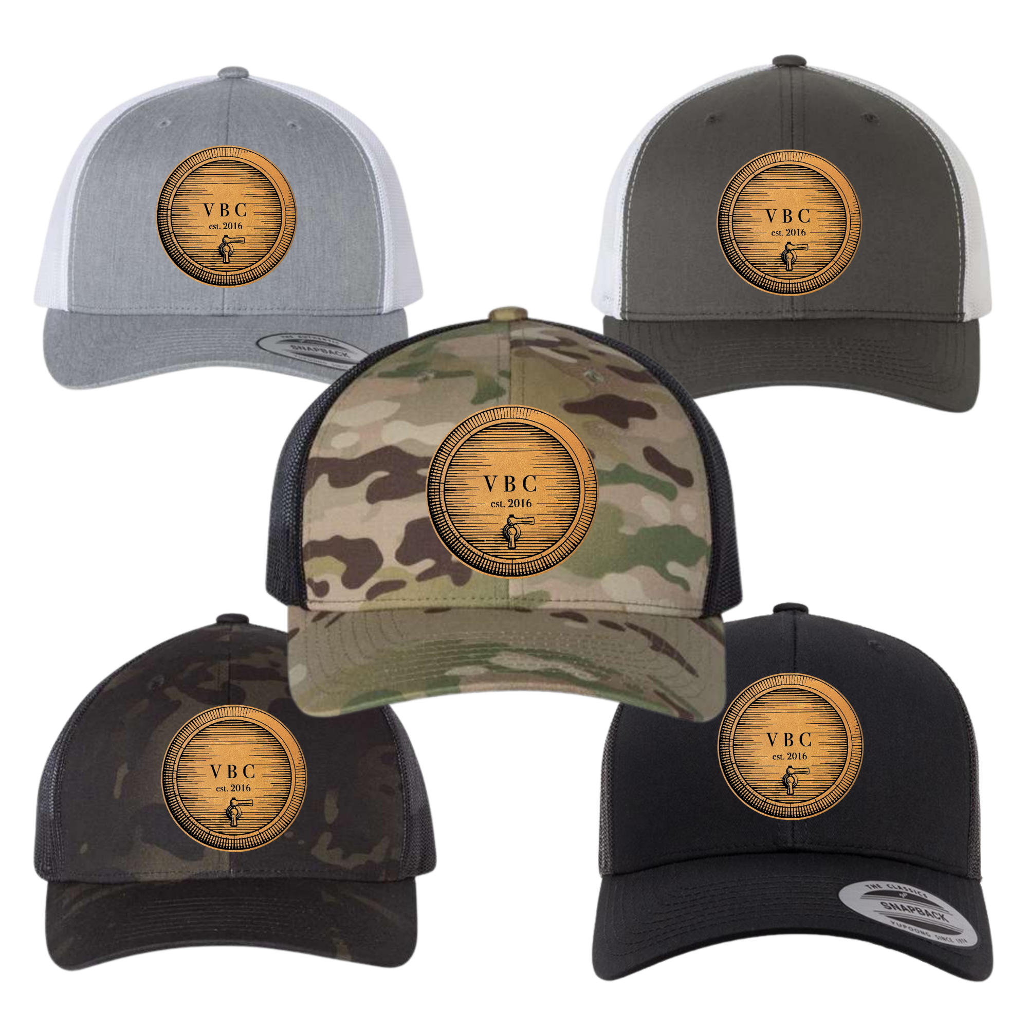 VBC Leather Patch Hat