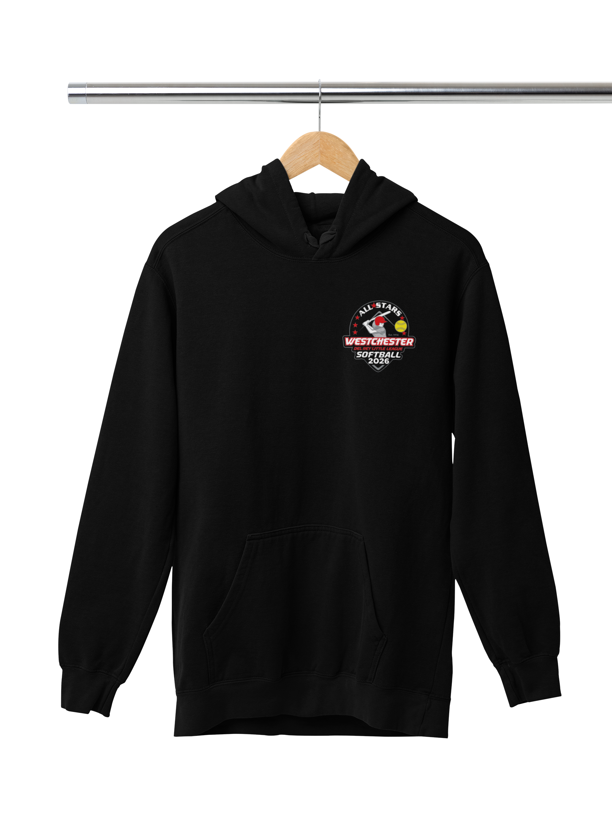 WDRLL All Star Pocket Logo Hoodie